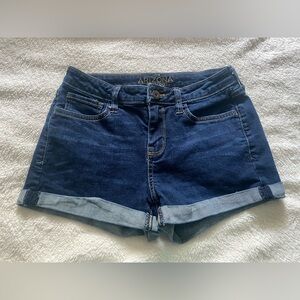 Low Rise Denim Shorts Size 3